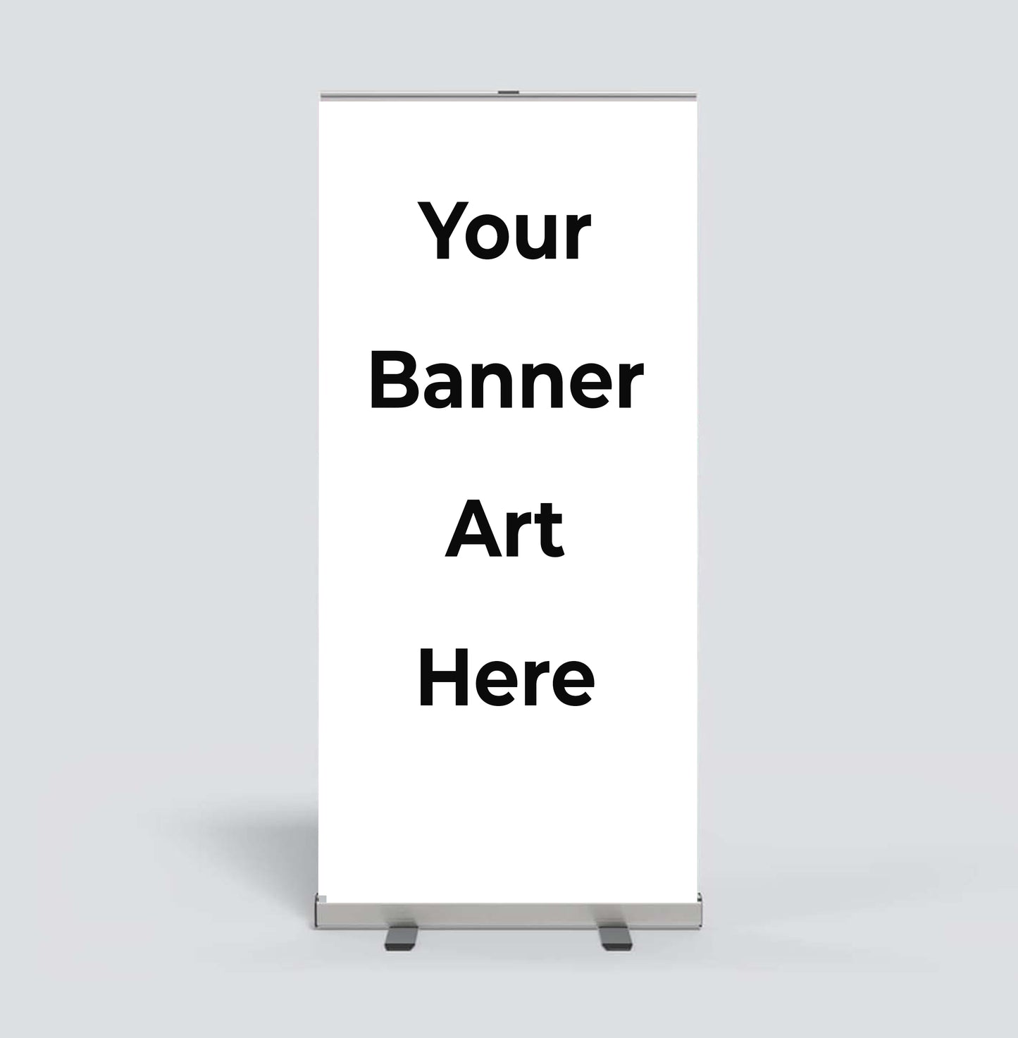 Banner with Banner Stand included