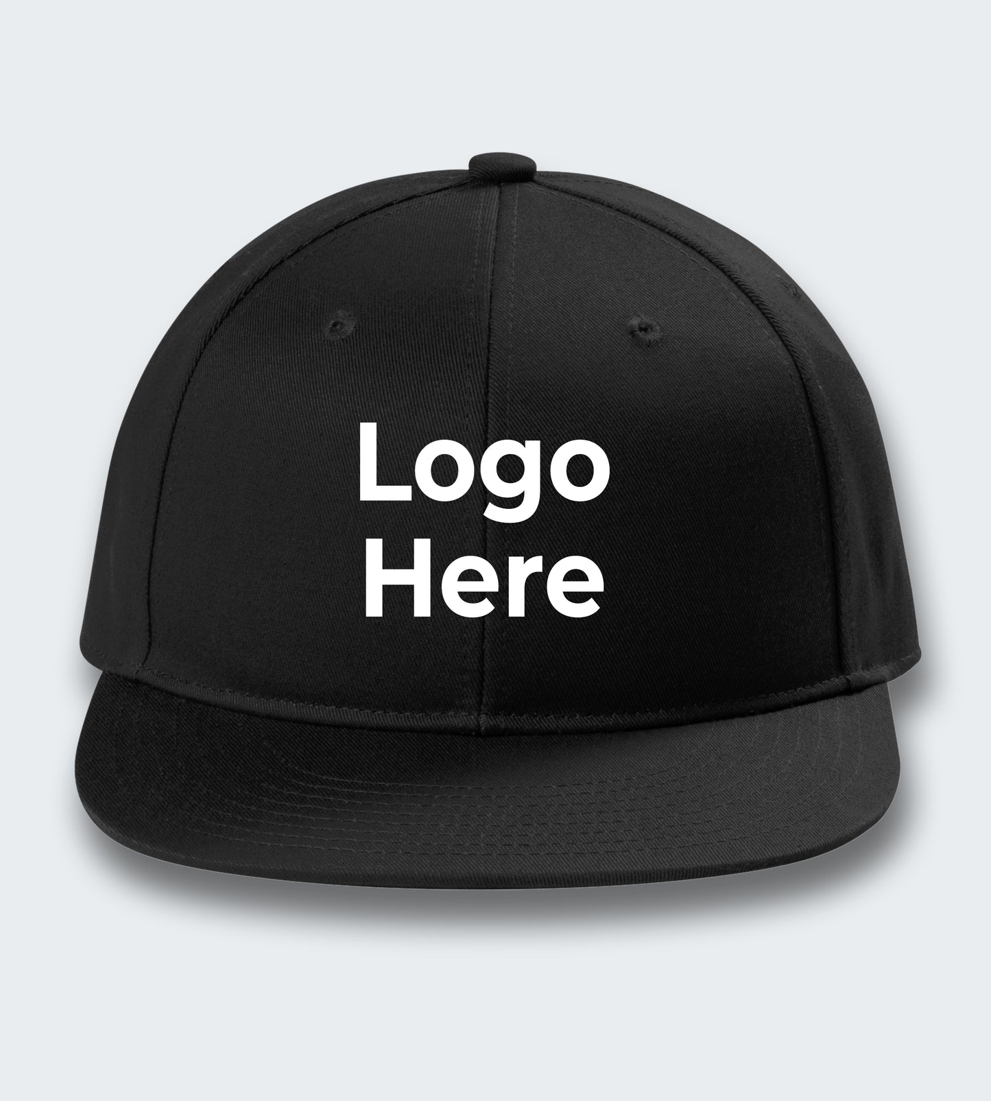 6 caps with vinyl lettering or logo ( one color )